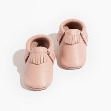 Load image into Gallery viewer, Blush Moccasin Baby Shoe