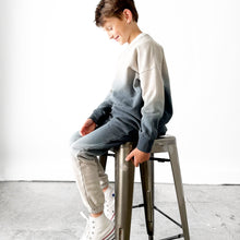 Load image into Gallery viewer, Ombre Elevated Crewneck - Night Fall
