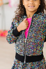Load image into Gallery viewer, Confetti Sequin Jacket