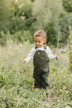 Load image into Gallery viewer, Green Corduroy Overalls