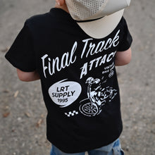 Load image into Gallery viewer, FINAL TRACK ATTACK TEE - BLACK