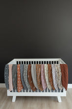 Load image into Gallery viewer, Harvest Floral Muslin Swaddle Blanket