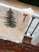 Load image into Gallery viewer, Bow Sleeve Tree Long Sleeve