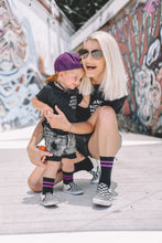 Load image into Gallery viewer, Purple Black