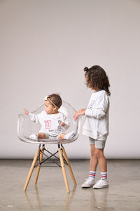 USA Lightweight Crewneck - Heather Grey