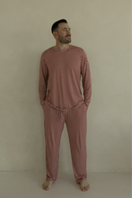 Load image into Gallery viewer, Men&#39;s Bamboo Pajamas | Red Gingham