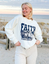 Load image into Gallery viewer, Faith Can Move Mountains Unisex Crewneck