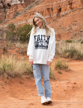 Load image into Gallery viewer, Faith Can Move Mountains Unisex Crewneck