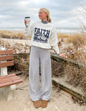 Load image into Gallery viewer, Faith Can Move Mountains Unisex Crewneck