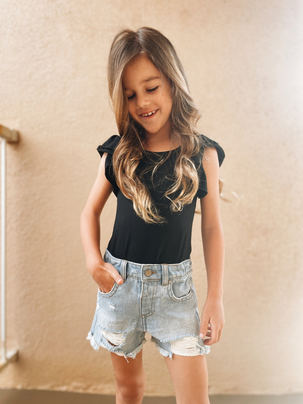 Little Bipsy Matcha Thermal Pants
