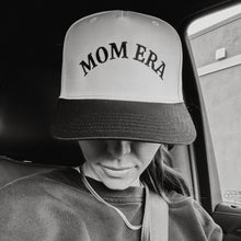 Load image into Gallery viewer, MOM ERA CAP // BLACK &amp; CREAM