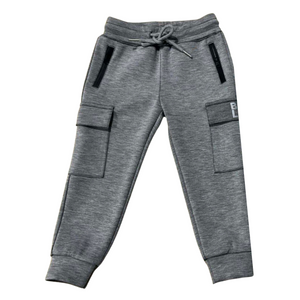 PREORDER: LUXE Cargo Joggers (Stone Gray)