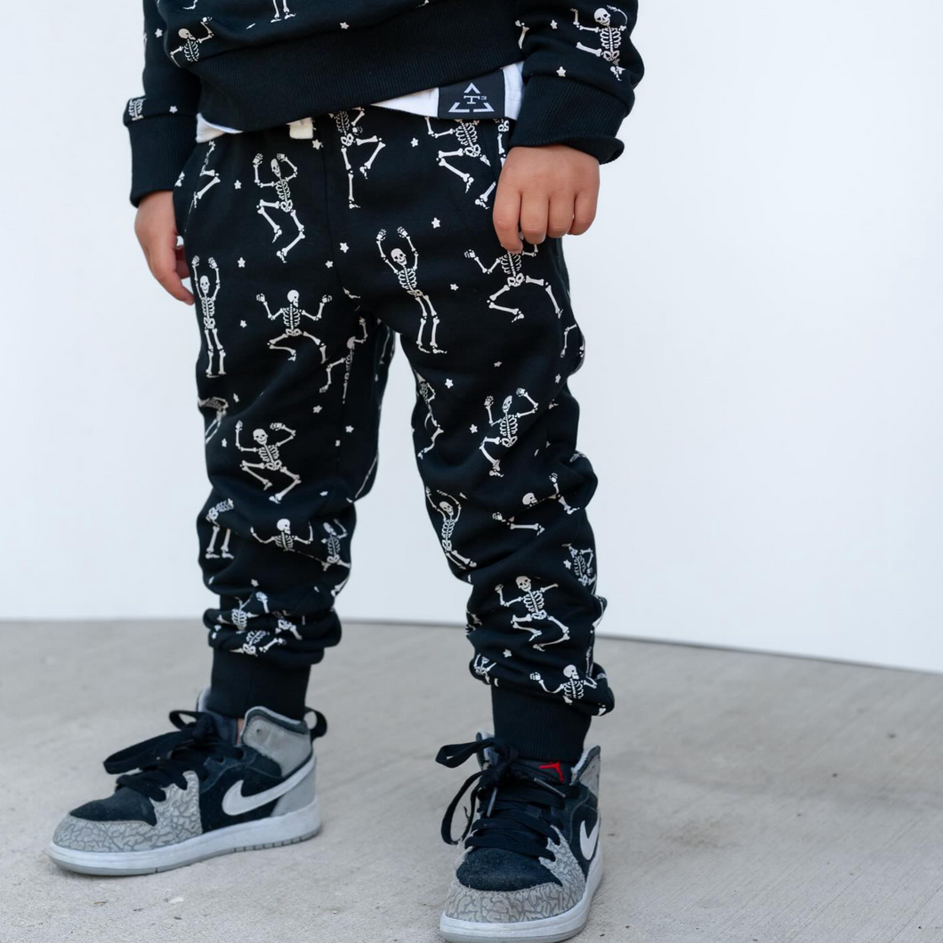 DANCING SKELETONS JOGGERS (PREORDER)