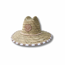Load image into Gallery viewer, Wave Watcher Straw Hat (stoked tan)
