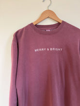 Load image into Gallery viewer, Christmas Sayings Embroidered  Sweatshirt
