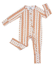Load image into Gallery viewer, Bamboo Zip Romper | Boho Daisy