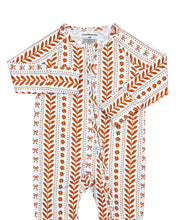 Load image into Gallery viewer, Bamboo Zip Romper | Boho Daisy