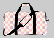Load image into Gallery viewer, *PREORDER* Pink Check Weekender will ship end of December early January