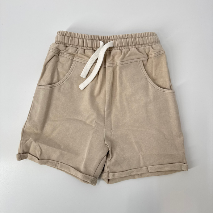 [PRE-ORDER] VINTAGE WASH SHORTS - KHAKI