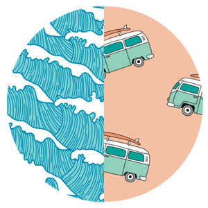 Totally Tubular x Surf City USA Bamboo Blanket