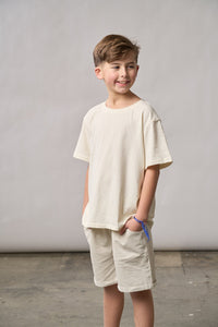Elevated Tee - Almond