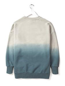 Adult Ombre Elevated Crewneck - Night Fall