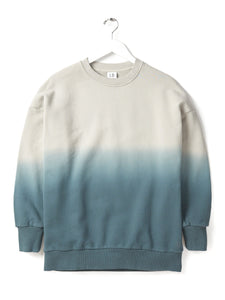 Adult Ombre Elevated Crewneck - Night Fall