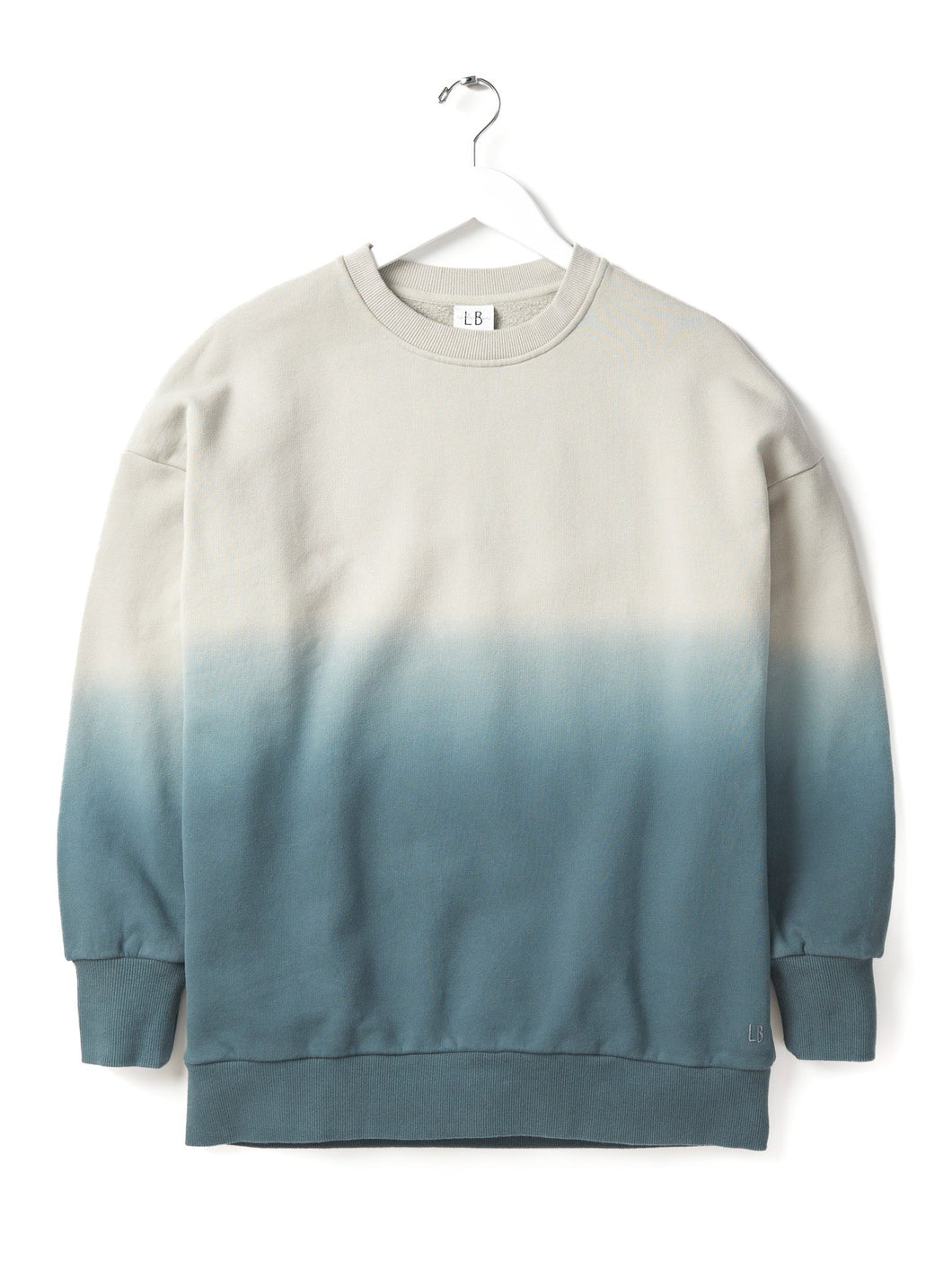 Adult Ombre Elevated Crewneck - Night Fall