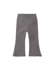 Load image into Gallery viewer, Ribbed Flare Pant - Graphite