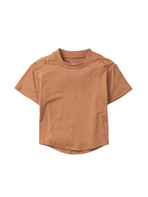 Oversized Bamboo Tee - Chestnut
