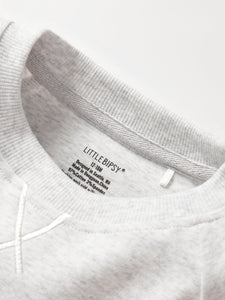 Pocket Pullover - Light Heather Grey