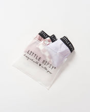 Load image into Gallery viewer, Girl&#39;s Boxer Brief 3-Pack - Smiley, Checkered, Lightening Bolt