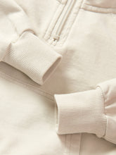 Load image into Gallery viewer, Quarter Zip Pullover - Almond Wash