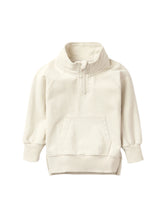 Load image into Gallery viewer, Quarter Zip Pullover - Almond Wash