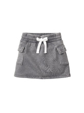 Load image into Gallery viewer, Cargo Skort - Charcoal Wash