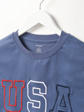 Load image into Gallery viewer, Adult USA Tee - Navy