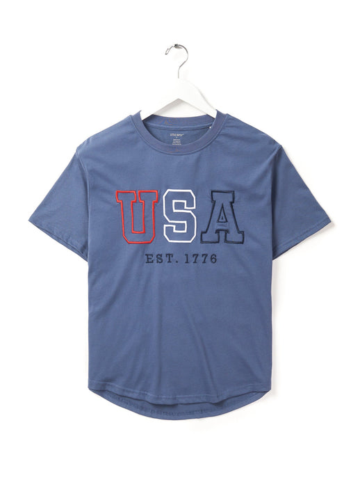 Adult USA Tee - Navy