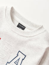 Load image into Gallery viewer, USA Lightweight Crewneck - Heather Grey