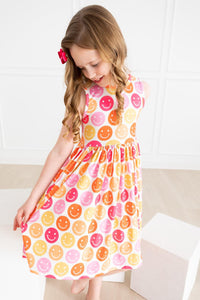 Don't Worry, Be Hippy Tank Twirl Dress