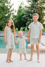 Load image into Gallery viewer, Palm Tree Linen Dress
