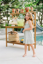 Load image into Gallery viewer, Palm Tree Linen Dress