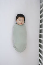 Load image into Gallery viewer, Sage Bamboo Stretch Swaddle