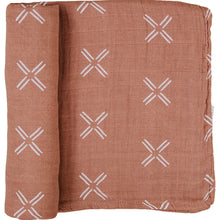 Load image into Gallery viewer, Just Peachy Muslin Swaddle Blanket