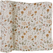 Load image into Gallery viewer, Meadow Floral Muslin Swaddle Blanket