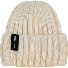 Load image into Gallery viewer, Cream Chunky Knit Beanie