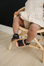 Load image into Gallery viewer, Oatmeal Gingham Peplum Set