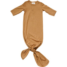 Load image into Gallery viewer, Mustard Bamboo Knot Gown