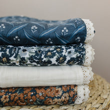 Load image into Gallery viewer, Venetian Floral + Autumn Bloom Lace Muslin Quilt