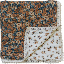 Load image into Gallery viewer, Venetian Floral + Autumn Bloom Lace Muslin Quilt