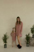 Load image into Gallery viewer, Women&#39;s Bamboo Sleeping Dress | Red Gingham